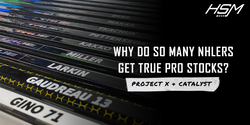 Why do so many NHLers get True pro stock sticks?