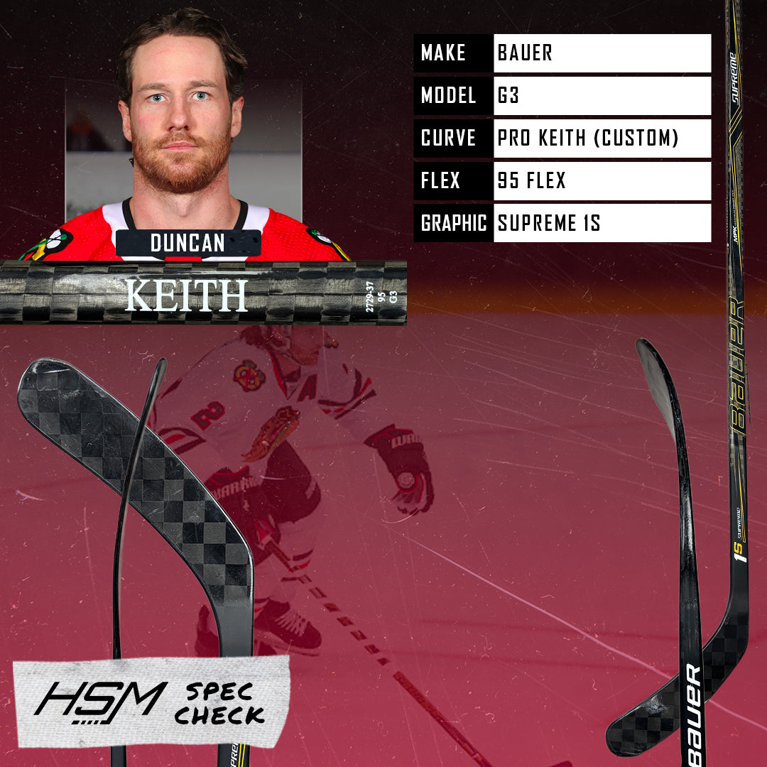 Duncan Keith Stick Spec Check