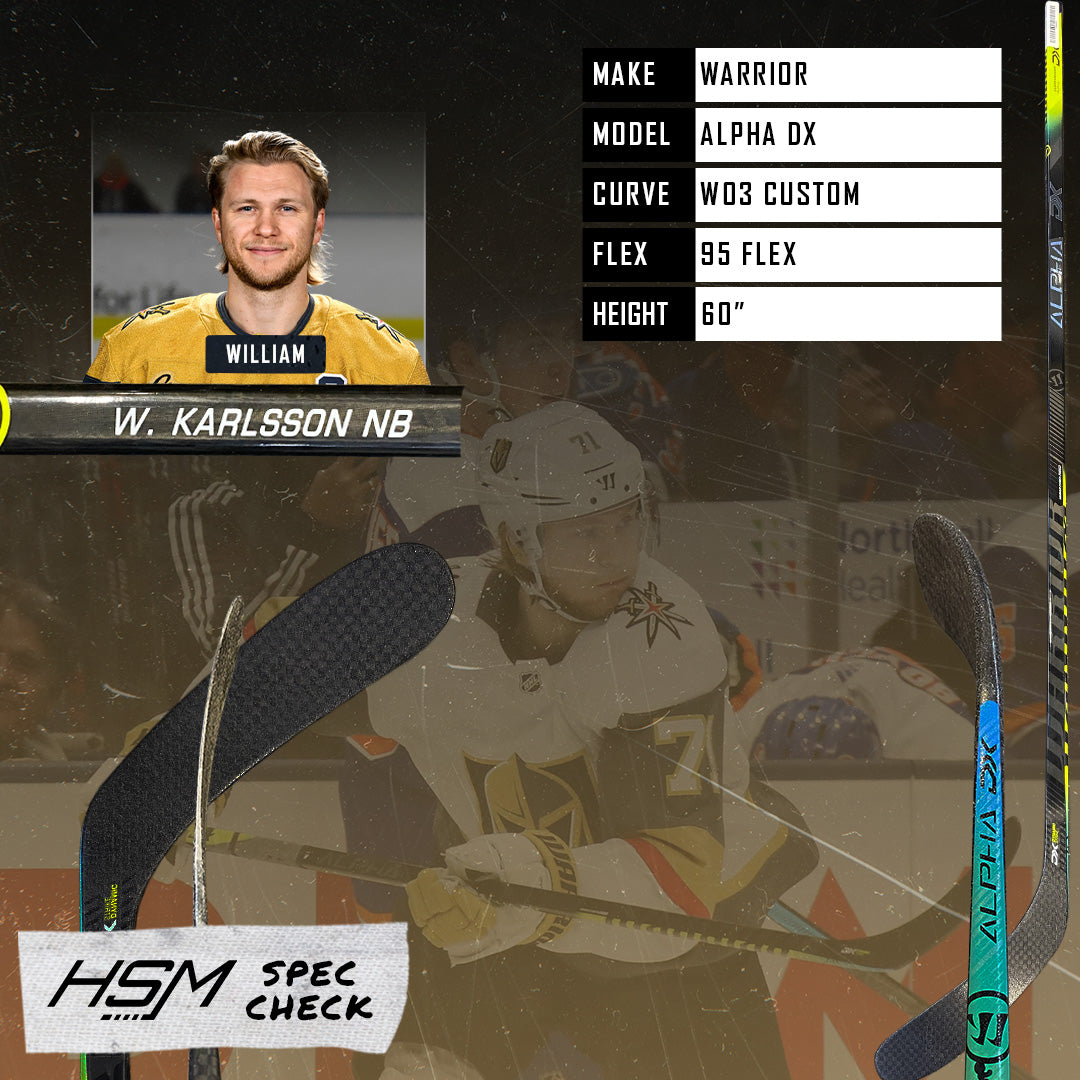 William Karlsson Stick Spec Check
