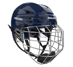 Bauer Re-Akt 90 - Hockey Helmet Combo (Navy) - Retail