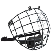 Cage de hockey CCM 580 - Noir/Blanc
