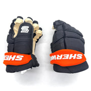 Sherwood Pro - NHL Pro Stock Glove - Anaheim Ducks (Black/Orange)