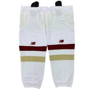 NCAA - Chaussettes de hockey New Balance d'occasion (blanc/marron/doré)