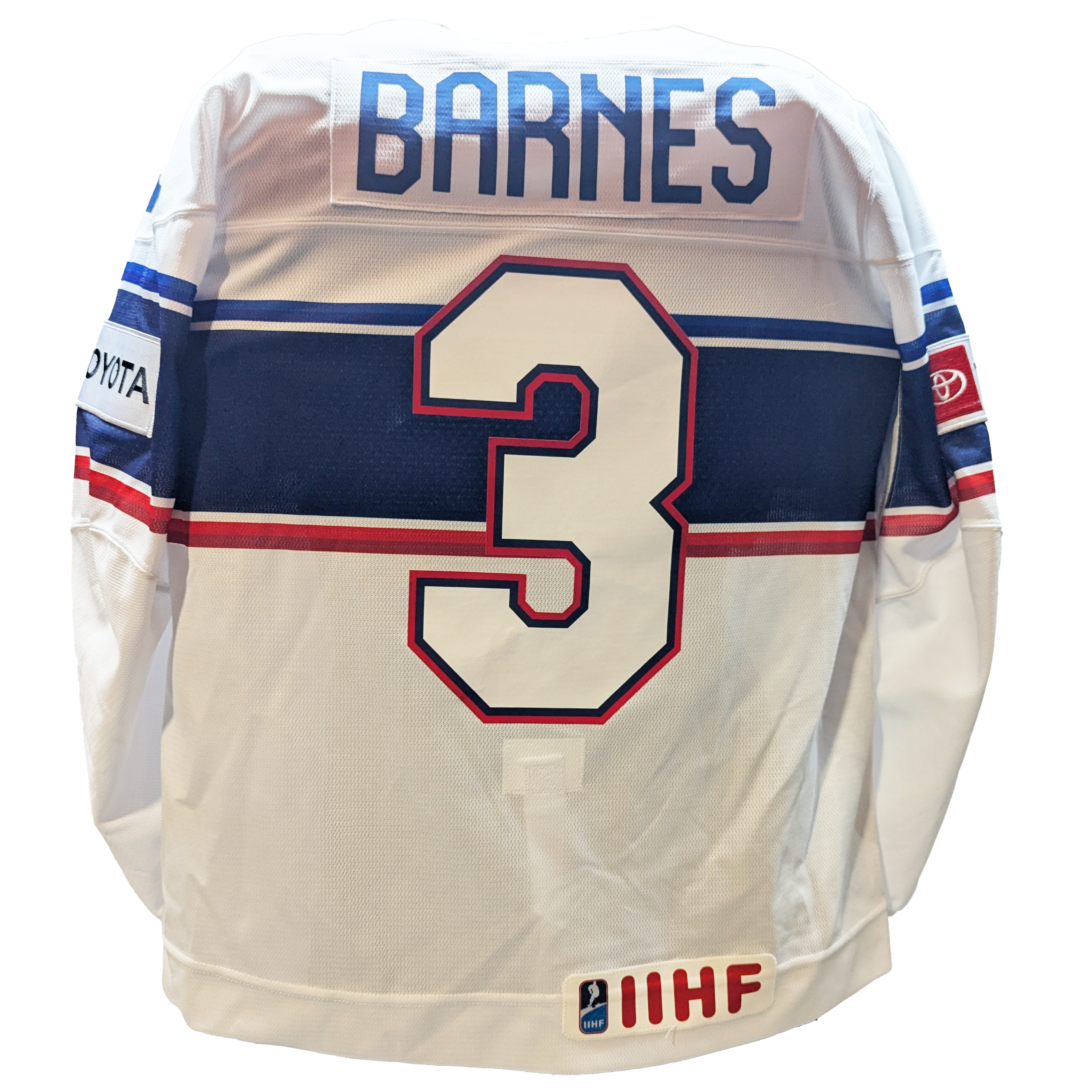 Nike - Used Team USA IIHF Game Jersey (White)