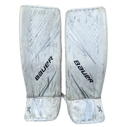 Bauer Vapor 2X Pro - Pro Stock Goalie Pads (White/Silver)