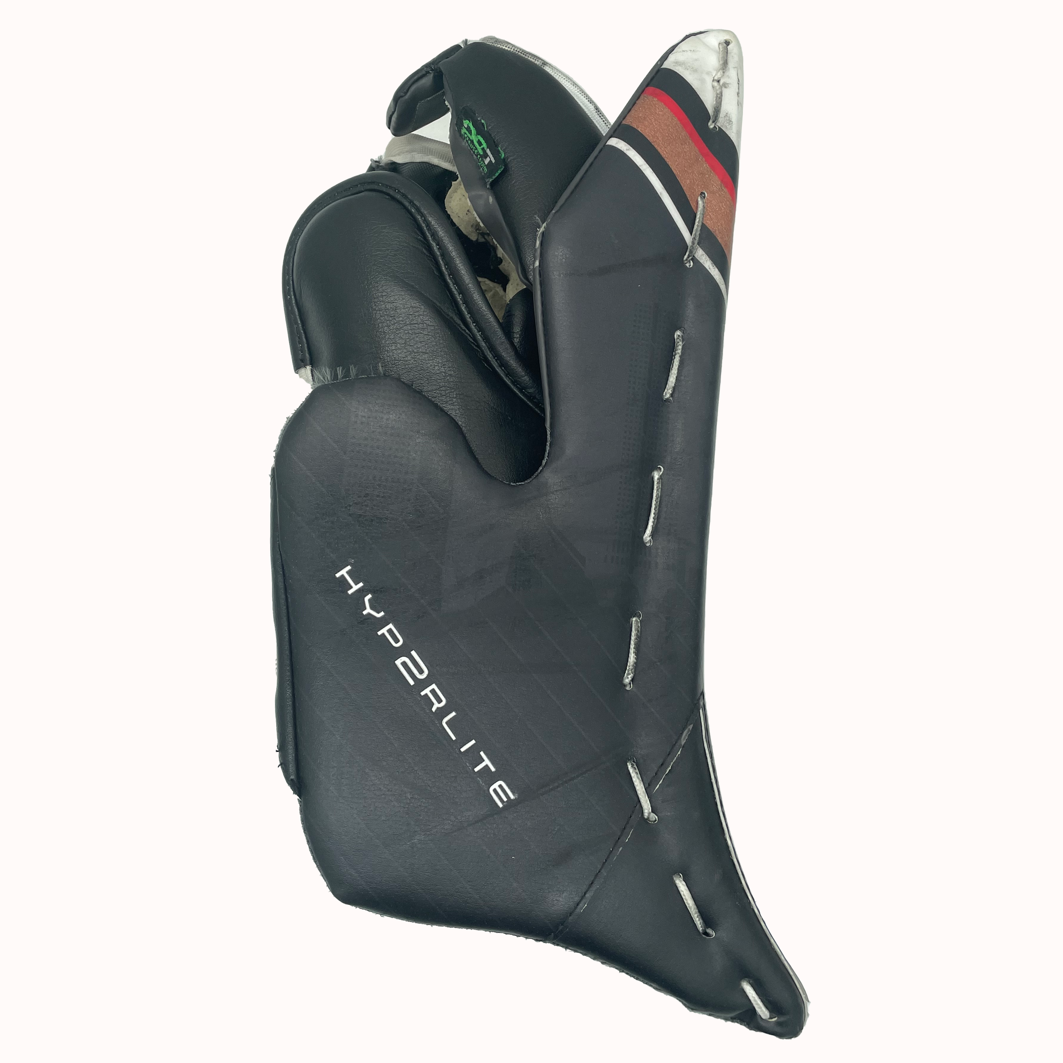 Bauer Vapor Hyperlite 2 - Ensemble de gardien de but complet Pro Stock Senior d'occasion (blanc/noir/beige)