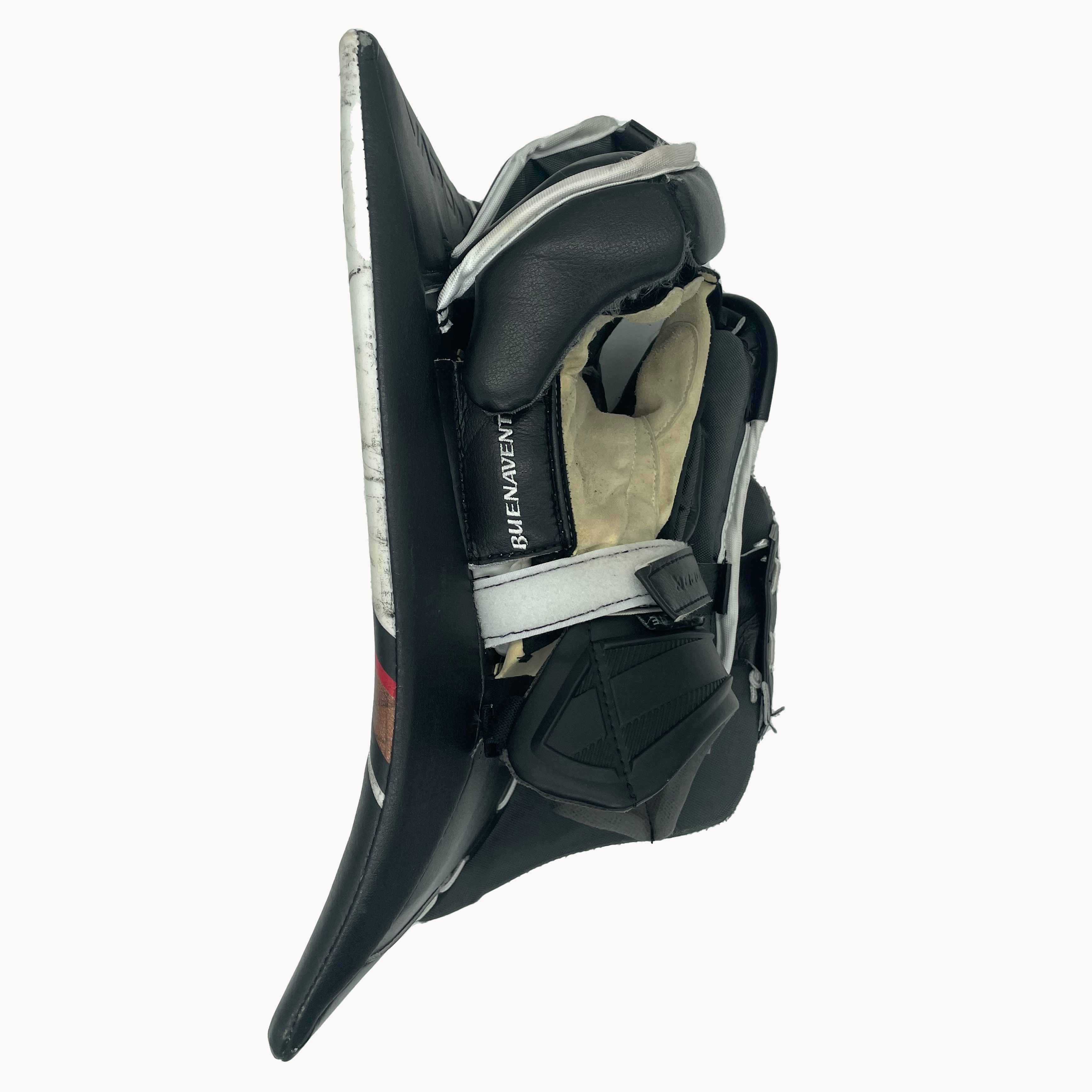 Bauer Vapor Hyperlite 2 - Ensemble de gardien de but complet Pro Stock Senior d'occasion (blanc/noir/beige)