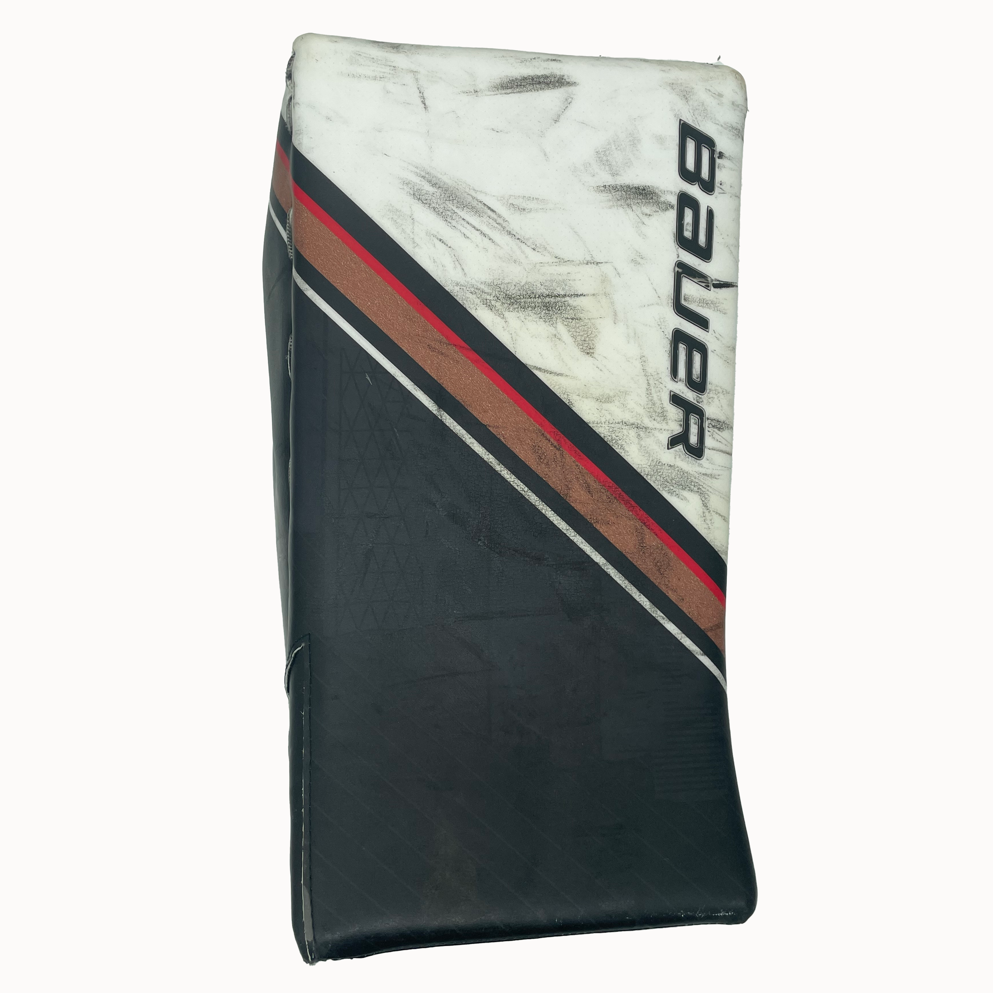Bauer Vapor Hyperlite 2 - Ensemble de gardien de but complet Pro Stock Senior d'occasion (blanc/noir/beige)