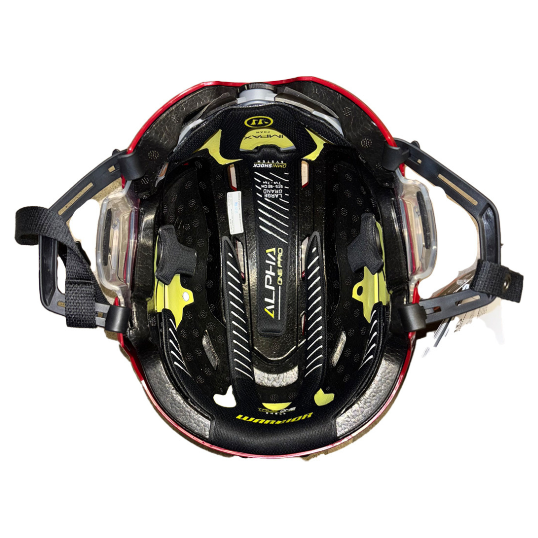 Warrior Alpha One Pro - Hockey Helmet (Maroon)