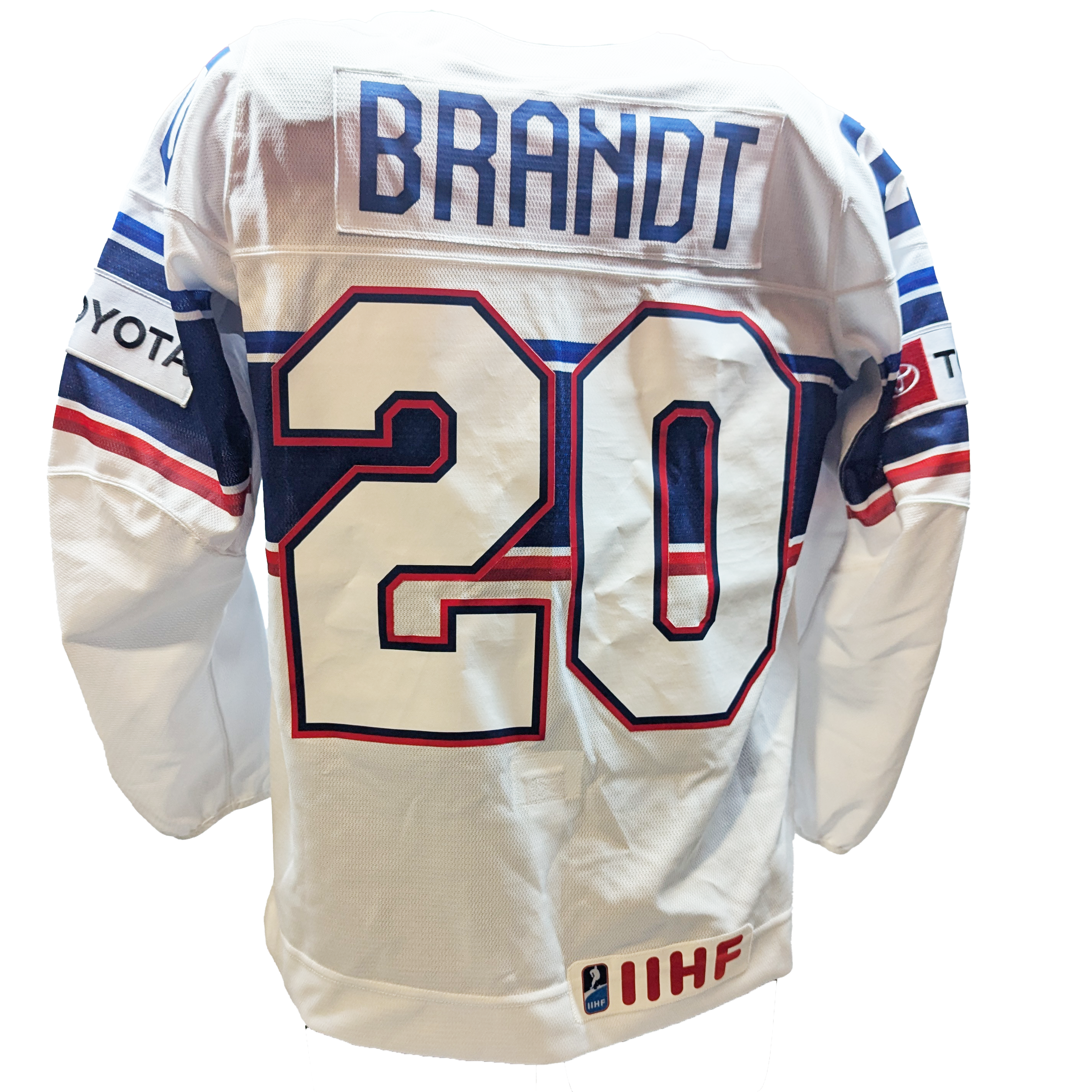 Nike - Used Team USA IIHF Game Jersey (White)