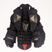 CCM 600 - Plastron de gardien de but Pro Stock d'occasion (noir)