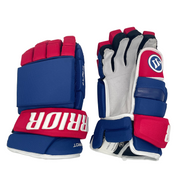 Warrior Alpha QX - Gant NHL Pro Stock - Ben Chiarot (Bleu/Rouge/Blanc)