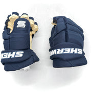 Sherwood Pro - NHL Pro Stock Glove - Columbus Blue Jackets (Navy/White)