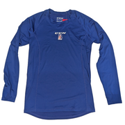 CCM - Maillot de compression à manches longues WHL Performance (bleu marine)