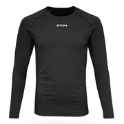CCM - T-shirt de compression à manches longues Performance (noir)