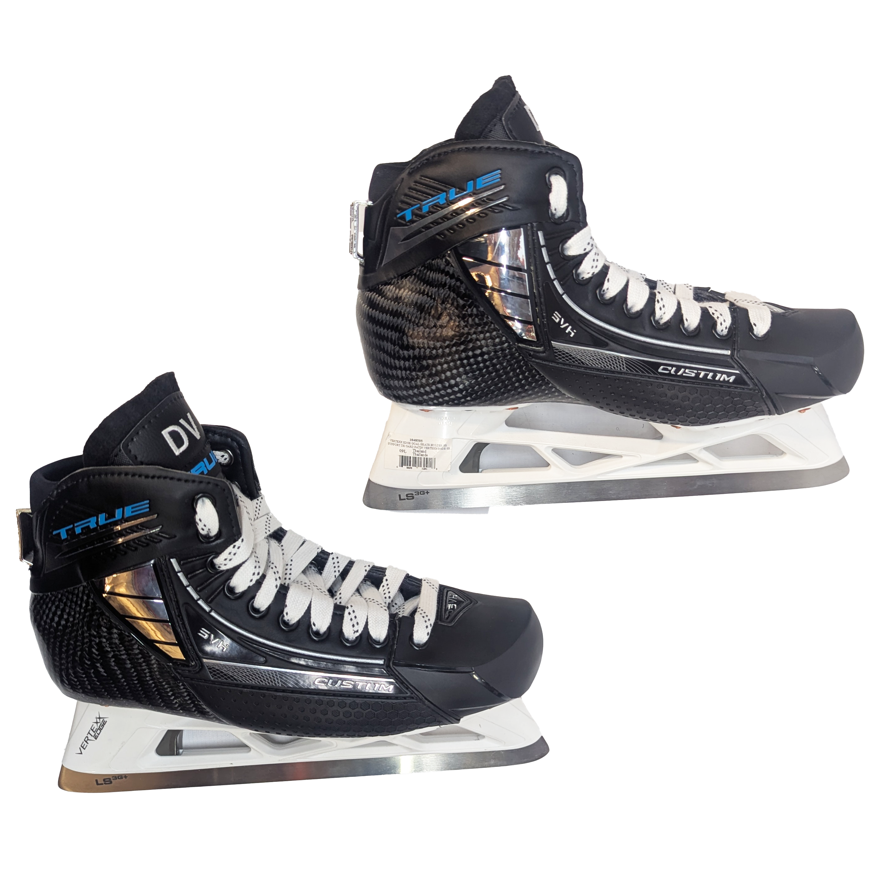 True SVH Custom - NHL Pro Stock Goalie Skates - Dan Vladar - Size 9R
