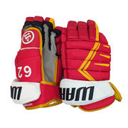 Warrior Alpha DX - Gant NHL Pro Stock - Daniil Miromanov (Rouge/Jaune)