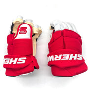 Sherwood Pro - NHL Pro Stock Glove - Detroit Red Wings (Red/White)