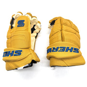 Sherwood Pro - NHL Pro Stock Glove - Florida Panthers (Gold/Black)