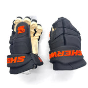 Sherwood Pro - NHL Pro Stock Glove - Philadelphia Flyers (Black/Orange)