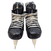 Bauer Vapor Hyperlite 2 – Patins de hockey AHL Pro Stock d'occasion avec bloqueurs de tirs – Taille 9