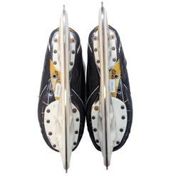 Bauer Supreme 1S - Patins de gardien de but de hockey NCAA Pro Stock d'occasion - Taille 8