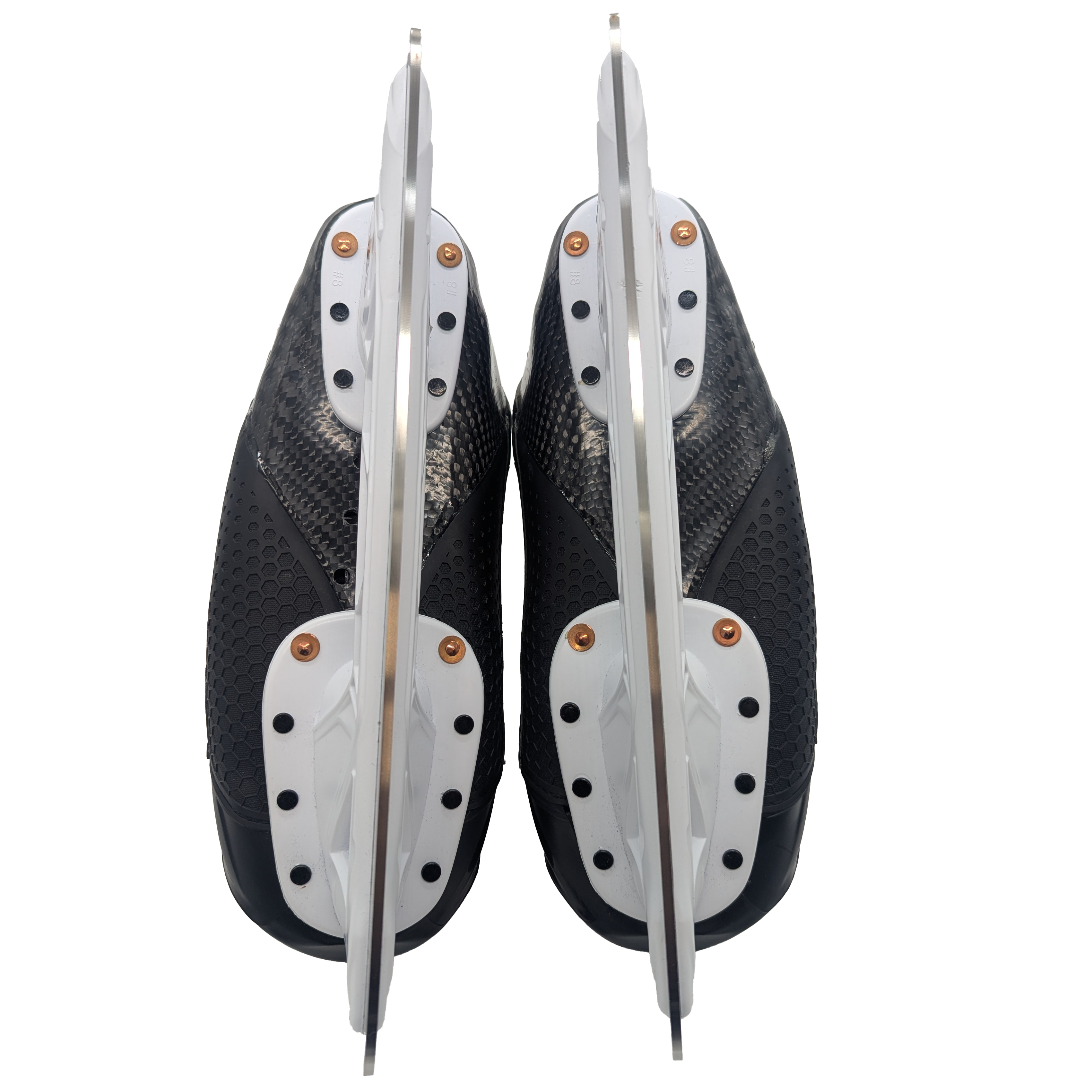 True Custom - Used Pro Stock AHL Hockey Goalie Skates - Size 8