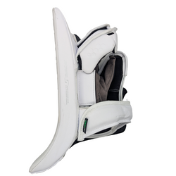 Bauer Supreme Shadow – Bloqueur de gardien de but AHL Pro Stock d'occasion (blanc)