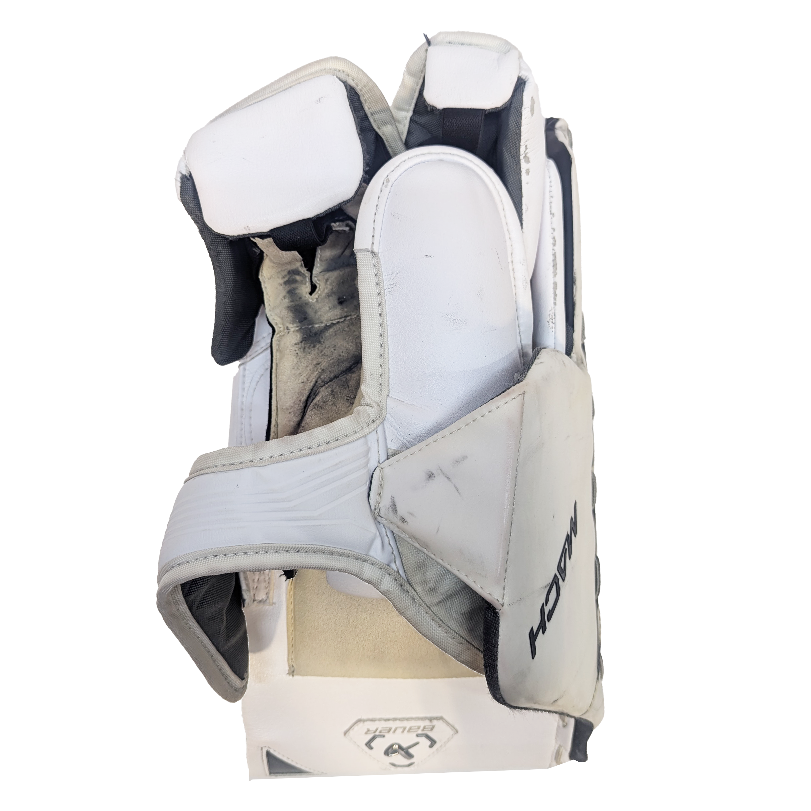 Bauer Supreme Mach - Used Pro Stock Goalie Full Set (White/Black/Silver)