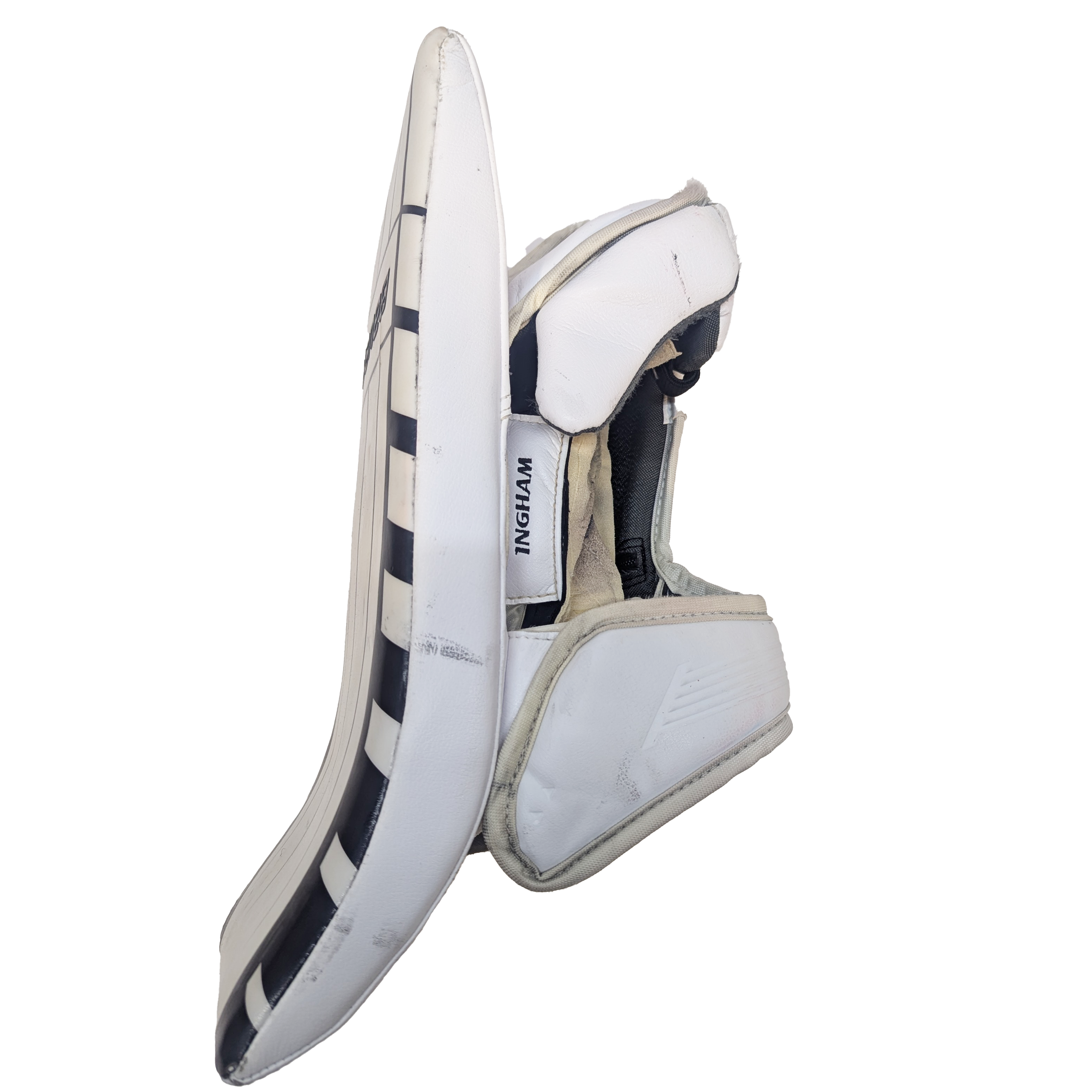 Bauer Supreme Mach - Used Pro Stock Goalie Full Set (White/Black/Silver)