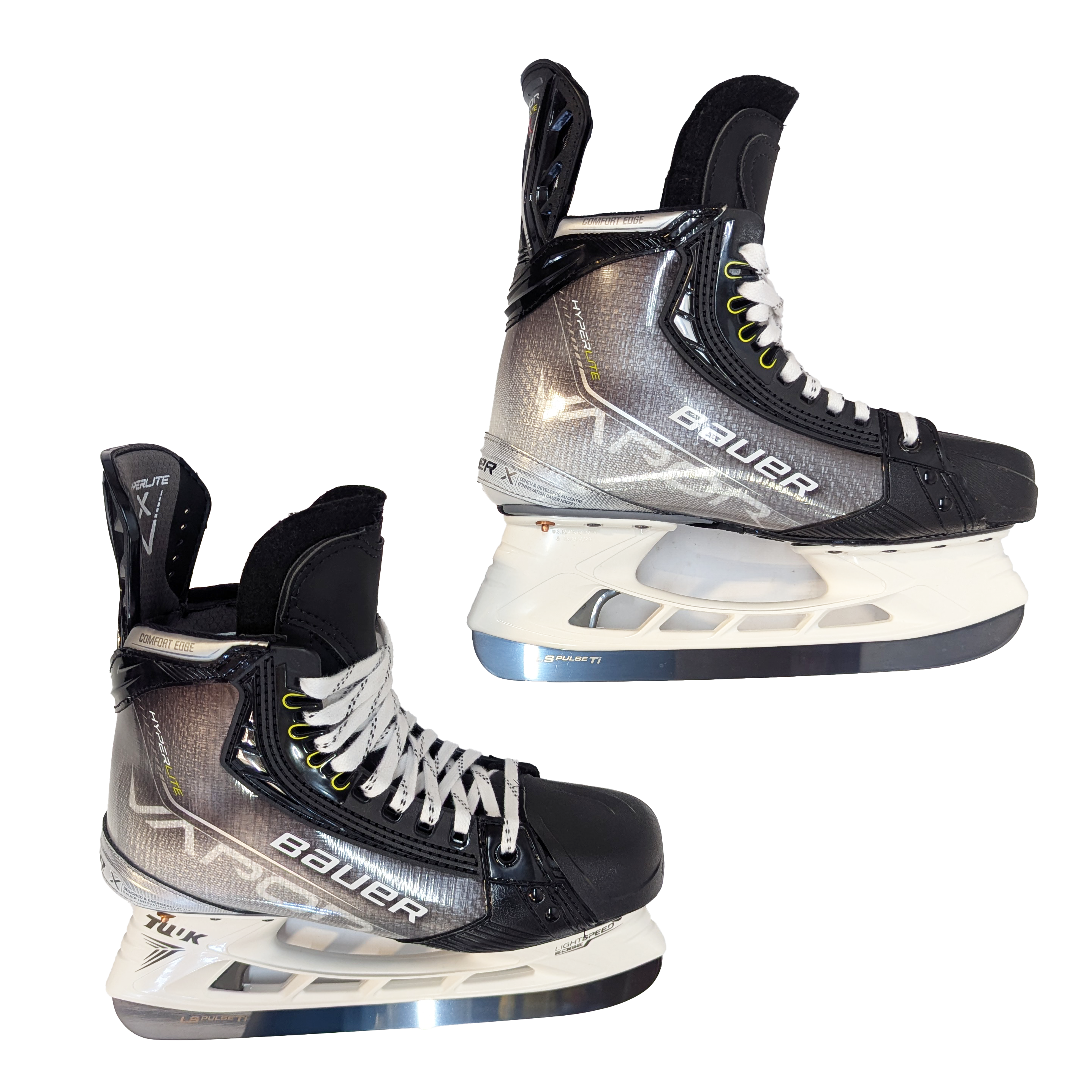 Bauer Vapor Hyperlite - Pro Stock Hockey Skates - Size R: 7 L: 6.5