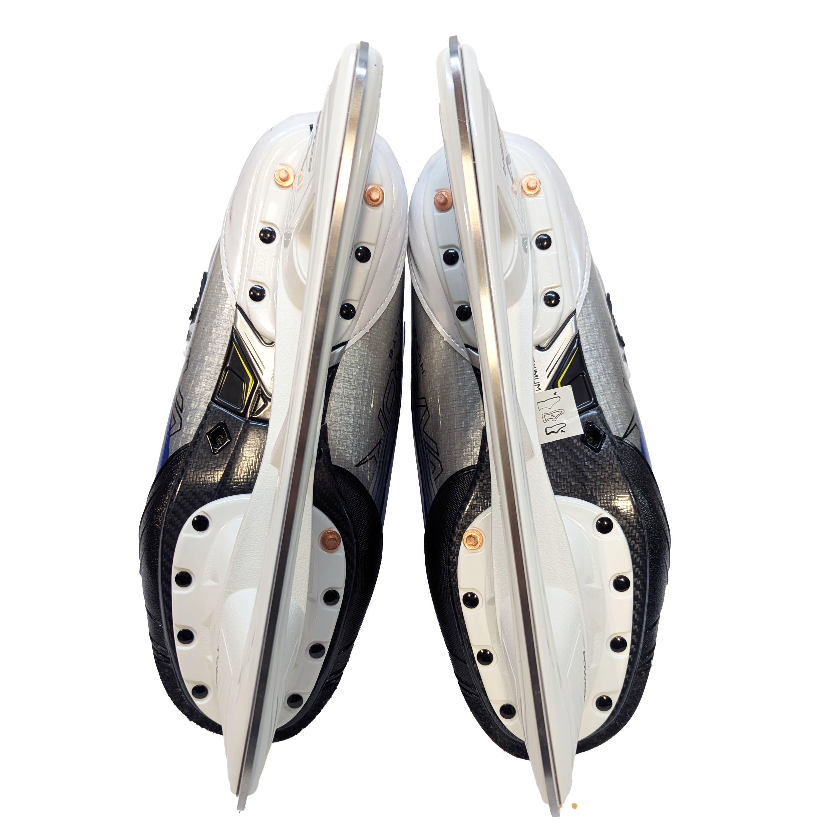 Bauer Vapor Hyperlite 2 - Pro Stock Hockey Skates - Size 7 (Blue)