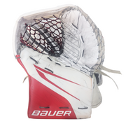 Bauer Vapor Hyperlite 2 - Gants de gardien de but NCAA d'occasion (blanc/rouge)