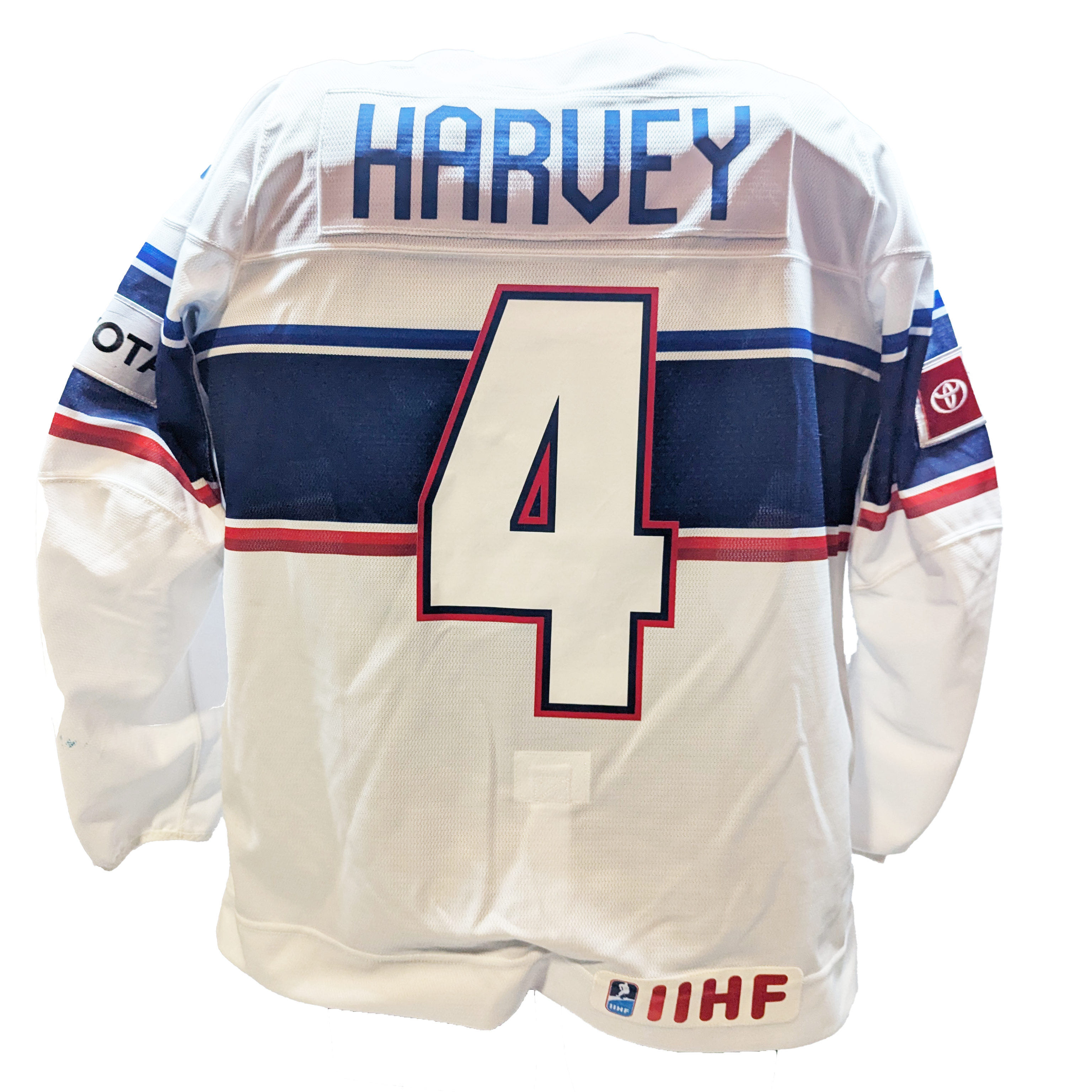 Nike - Used Team USA IIHF Game Jersey (White)