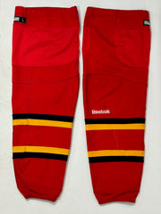 QMJHL - Used CCM Hockey Sock (Red/Navy/Yellow)