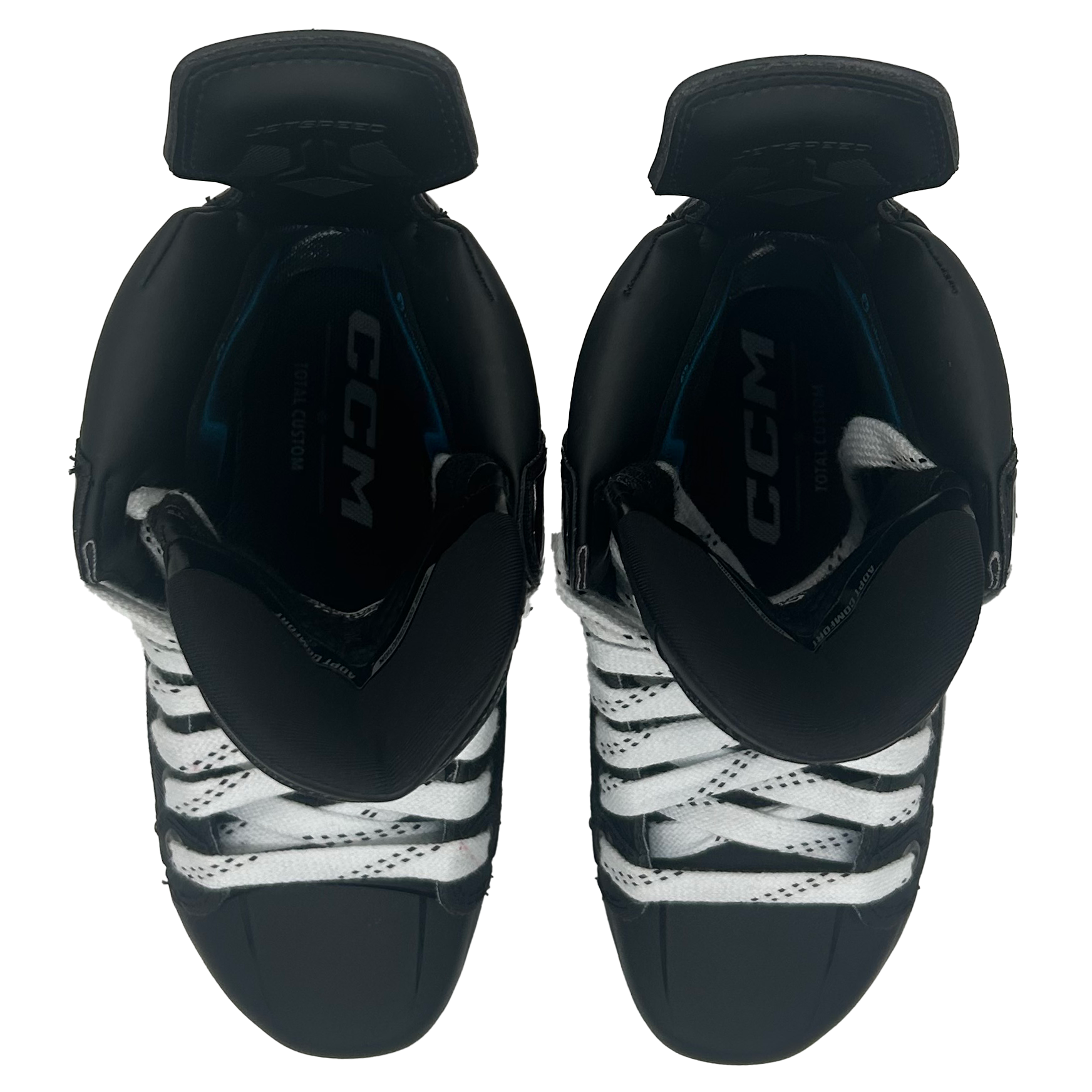 CCM Jetspeed FT8 Pro - Pro Stock Hockey Skates - Size 4 (Red)
