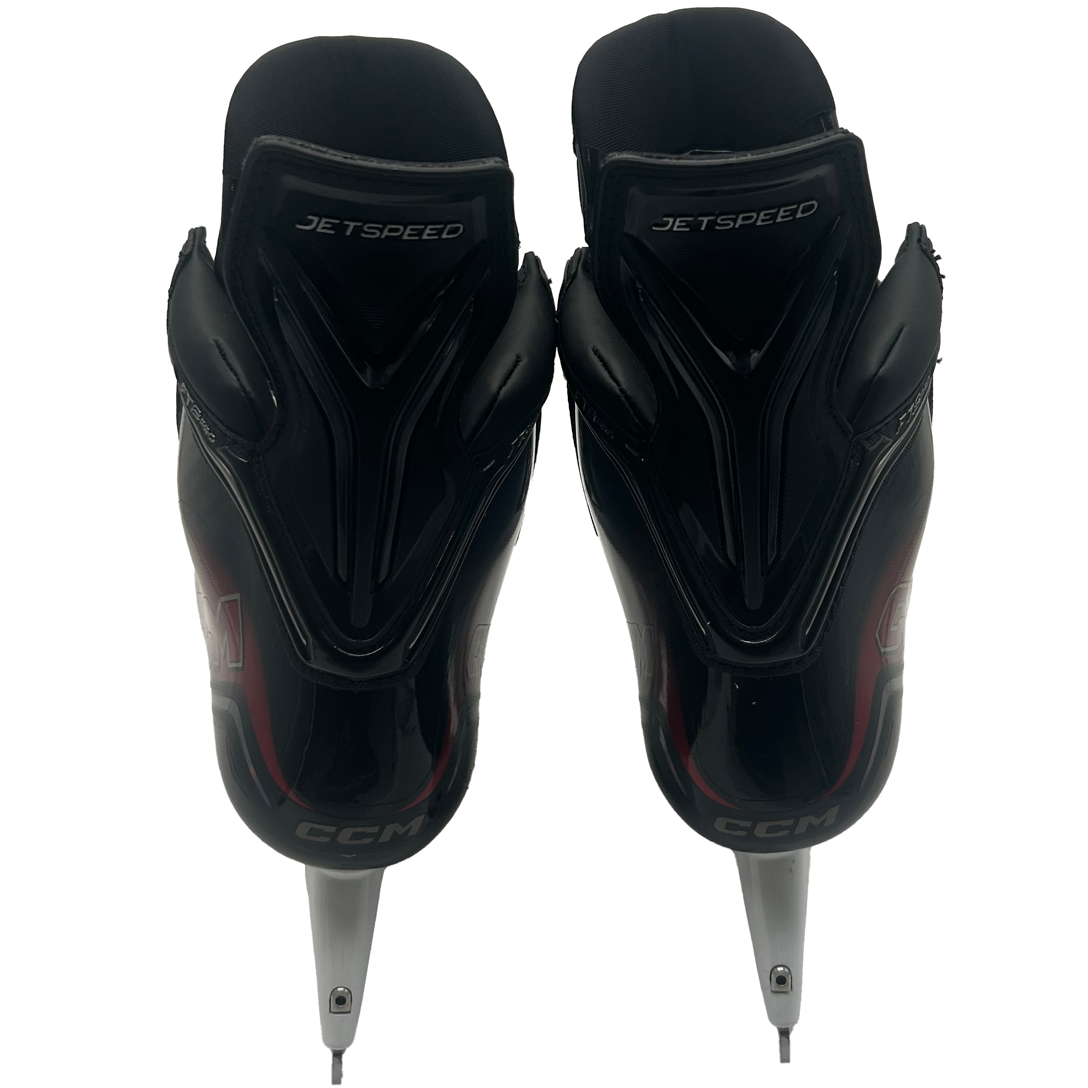CCM Jetspeed FT8 Pro - Pro Stock Hockey Skates - Size 4 (Red)