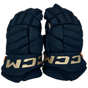 CCM HGJS - PWHL Pro Stock Glove - Montreal Victoire (Navy/Gold)