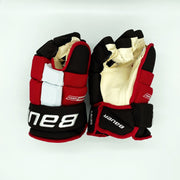 Bauer Pro Series - Gants Pro Stock - NCAA (marron/rouge/blanc)