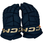 CCM Jetspeed FTW - PWHL Pro Stock Glove - Montreal Victoire (Navy/Gold)
