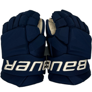 Bauer Vapor Hyperlite - PWHL Pro Stock Glove - Montreal Victoire (Navy/Gold)