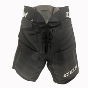 CCM HPG12A - Pantalon de gardien de but de hockey OHL Pro Stock (noir/bordeaux)