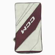 CCM Extreme Flex 6 - Bloqueur de gardien droitier d'occasion (bordeaux/blanc)