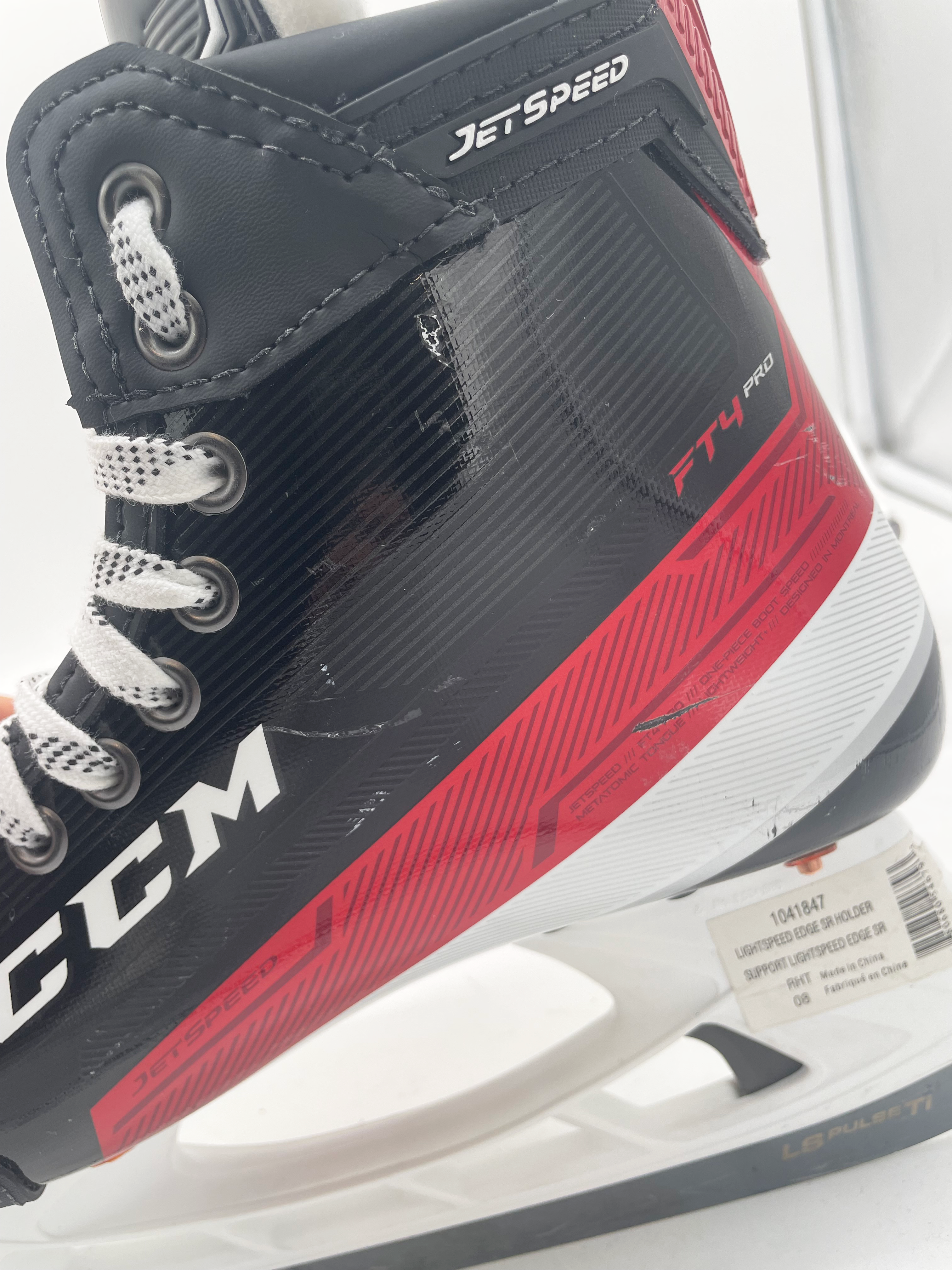 CCM Jetspeed FT4 Pro - Used Pro Stock Hockey Skates - Size 8.25R