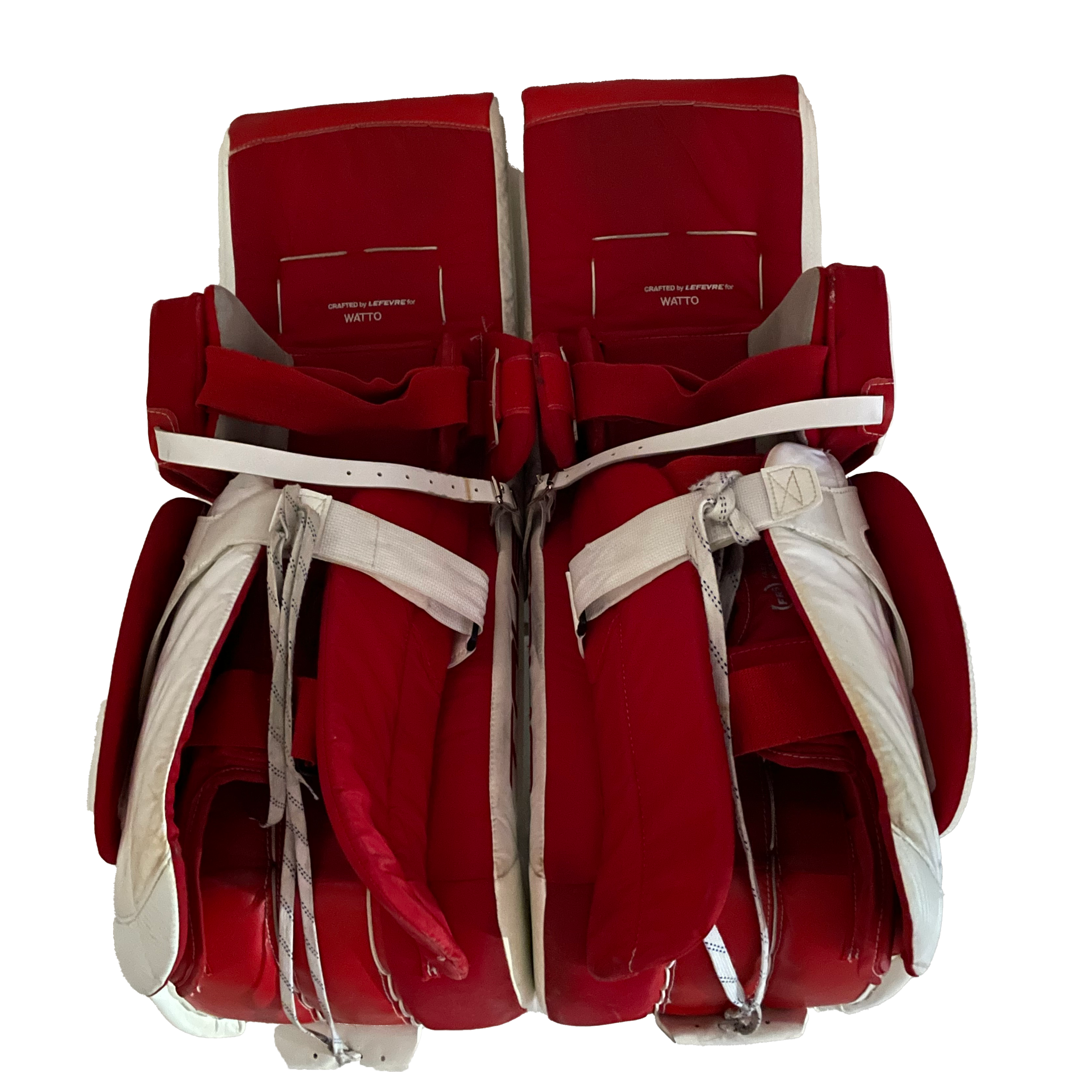 True L12.2 - Ensemble de gardien de but complet Pro Stock d'occasion (blanc/rouge)