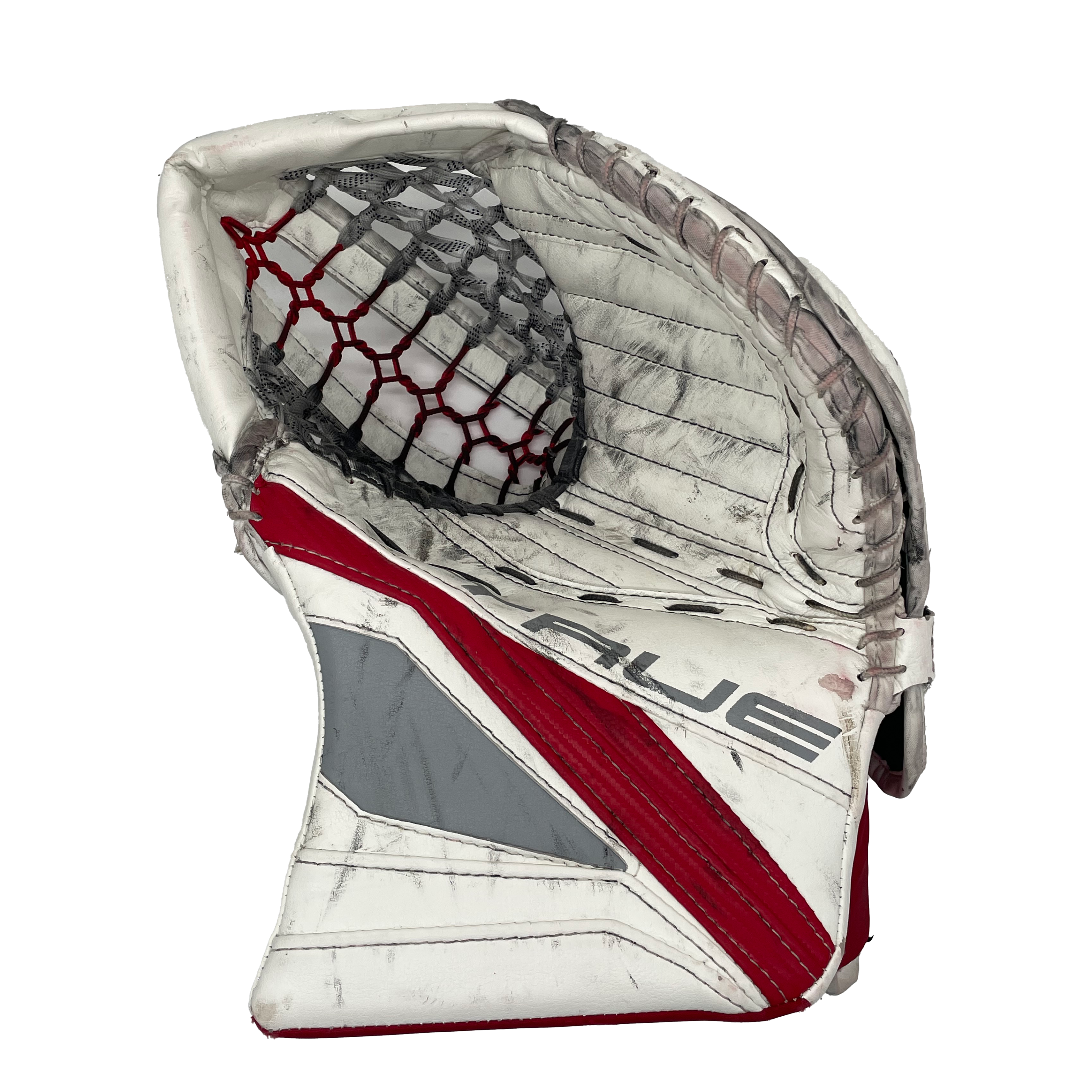 True L12.2 - Ensemble de gardien de but complet Pro Stock d'occasion (blanc/rouge)