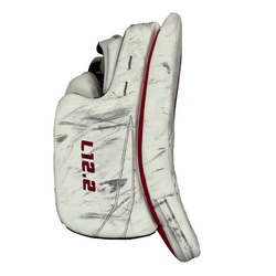 True L12.2 - Ensemble de gardien de but complet Pro Stock d'occasion (blanc/rouge)