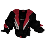 CCM Extreme Flex 6.5 - Nouveau plastron de gardien junior (noir/rouge)
