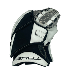 True Catalyst PX3 - Casque de gardien de but Pro Stock d'occasion (blanc/noir/orange)