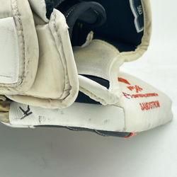 True HZRDUS PX4 - Ensemble complet de gardien de but Pro Stock d'occasion - Felix Sandstrom - (Blanc/Noir/Orange)